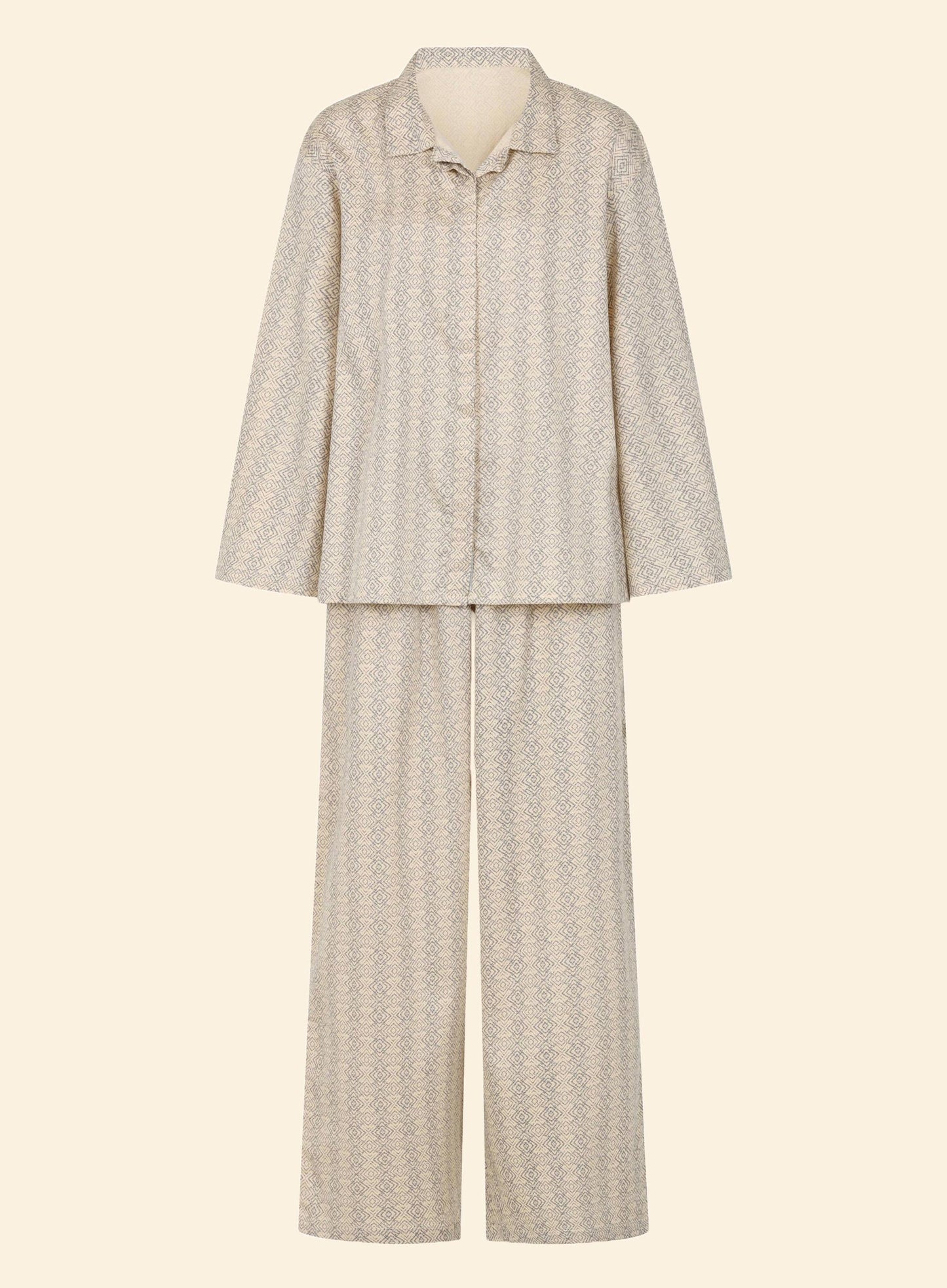 beige pyjama set