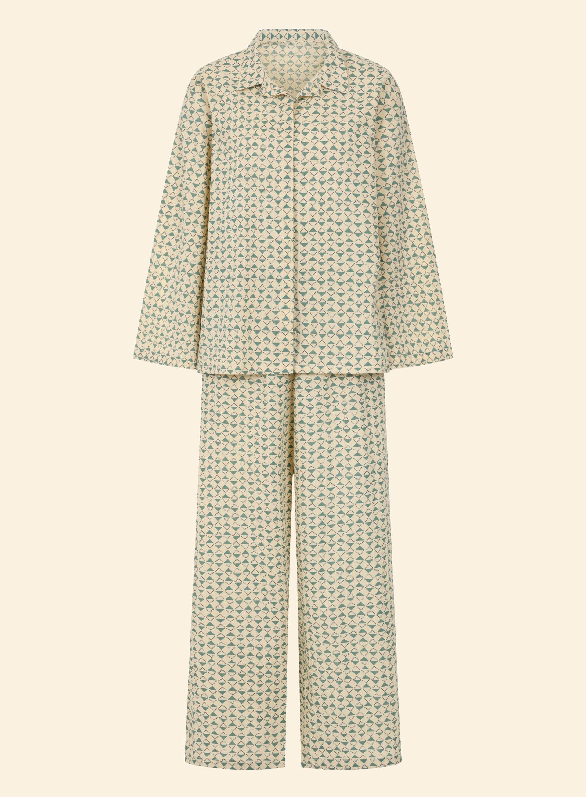 geometric pyjama set