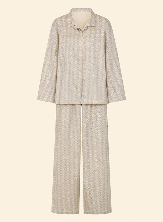 beige pyjama set