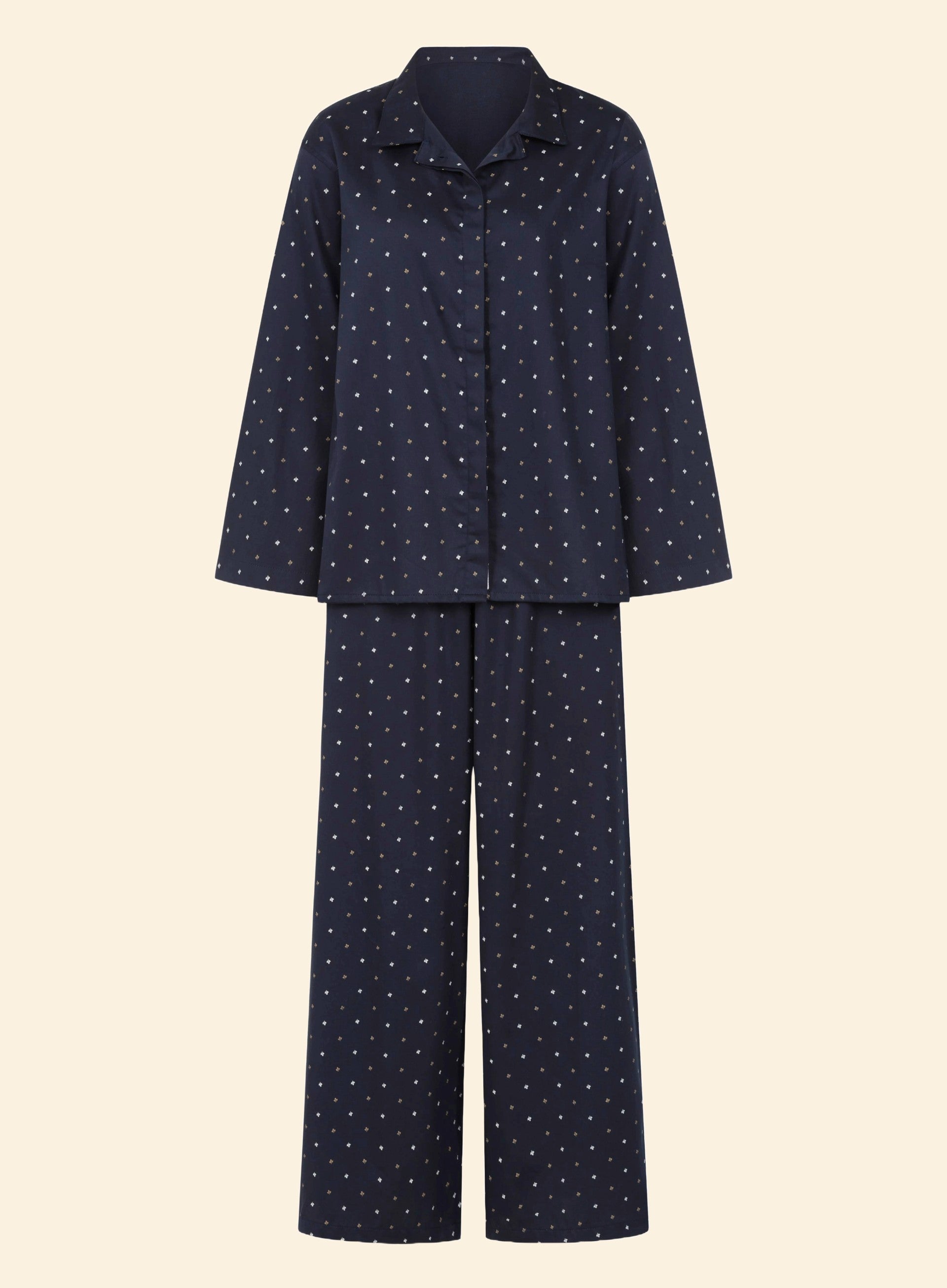 navy blue pyjama set